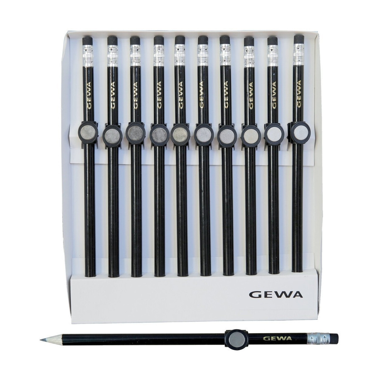 Gewa pencil holder including pencil