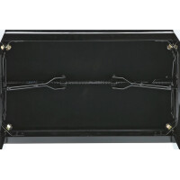 Gewa piano bench deluxe black high gloss black cover