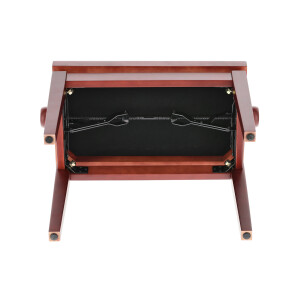 Gewa Piano Bench Deluxe Mahogany matt cover Bordeaux