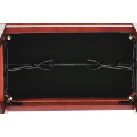 Gewa Piano Bench Deluxe Mahogany matt cover Bordeaux