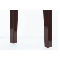 Gewa Piano Bench Deluxe Mahogany high gloss Bordeaux cover