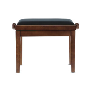 Gewa Pianobank Deluxe Nussbaum matt Bezug Schwarz