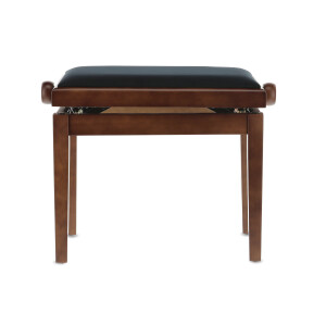 Gewa Pianobank Deluxe Nussbaum matt Bezug Schwarz