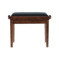 Gewa Pianobank Deluxe Nussbaum matt Bezug Schwarz