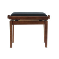 Gewa Pianobank Deluxe Nussbaum matt Bezug Schwarz