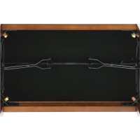 Gewa Pianobank Deluxe Nussbaum matt Bezug Schwarz