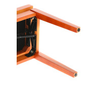 Gewa piano bench deluxe cherry matt cover beige