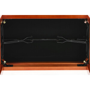 Gewa Pianobank Deluxe Kirsch hochglanz Bezug Beige