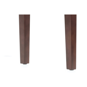 Gewa piano bench deluxe dark matt walnut with black cover