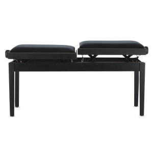 Gewa Piano Bench Deluxe Double Black Matt