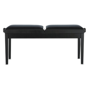 Gewa Piano Bench Deluxe Double Black Matt
