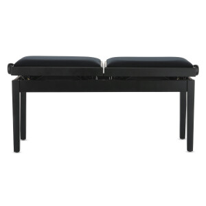 Gewa Piano Bench Deluxe Double Black Matt