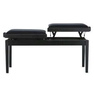 Gewa Piano Bench Deluxe Double Black Matt