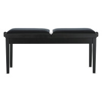 Gewa Piano Bench Deluxe Double Black Matt
