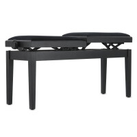 Gewa Piano Bench Deluxe Double Black Matt