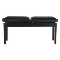 Gewa Piano Bench Deluxe Double Black Matt