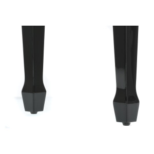 Gewa Piano Bench Deluxe XL Black high gloss cover Black faux leather