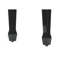 Gewa Piano Bench Deluxe XL Black high gloss cover Black faux leather