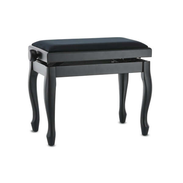 Gewa Piano Bench Deluxe Classic Black Matt