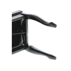Gewa Piano Bench Deluxe Classic Black Matt
