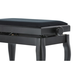 Gewa Piano Bench Deluxe Classic Black Matt