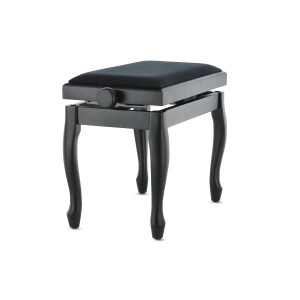 Gewa Piano Bench Deluxe Classic Black Matt