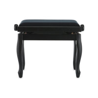 Gewa Piano Bench Deluxe Classic Black Matt