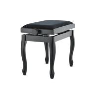 Gewa Piano Bench Deluxe Classic Black Matt
