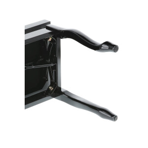 Gewa Piano Bench Deluxe Classic Black High Gloss
