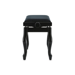 Gewa Piano Bench Deluxe Classic Black High Gloss