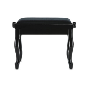 Gewa Piano Bench Deluxe Classic Black High Gloss