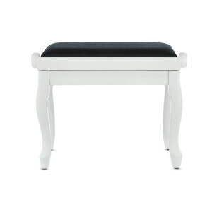 Gewa Piano Bench Deluxe Classic White Matt
