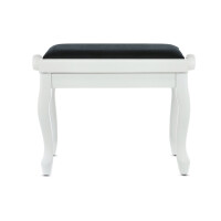 Gewa Piano Bench Deluxe Classic White Matt