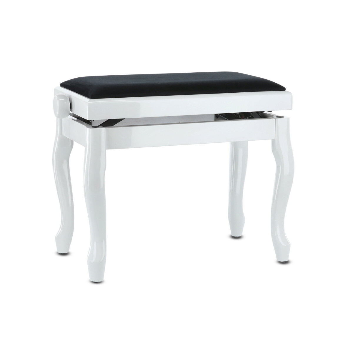 Gewa Piano Bench Deluxe Classic White High Gloss