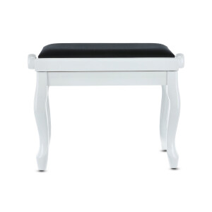 Gewa Piano Bench Deluxe Classic White High Gloss