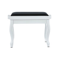 Gewa Piano Bench Deluxe Classic White High Gloss