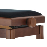 Gewa piano bench Deluxe Classic matt walnut