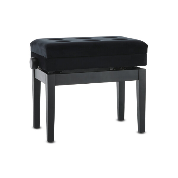 Gewa Pianobank Deluxe Compartment Schwarz Matt
