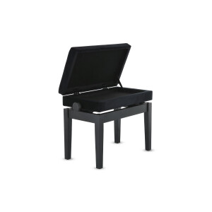 Gewa Pianobank Deluxe Compartment Schwarz Matt