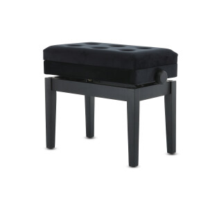 Gewa Pianobank Deluxe Compartment Schwarz Matt