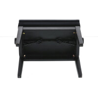 Gewa Pianobank Deluxe Compartment Schwarz Matt