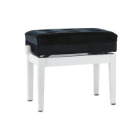 Gewa Pianobank Deluxe Compartment Weiß Matt