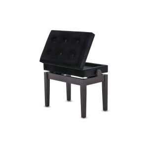 Gewa Piano Bench Deluxe Compartment Rosewood Matt