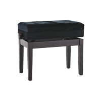 Gewa Piano Bench Deluxe Compartment Rosewood Matt
