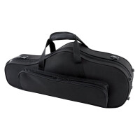 Gewa shaped case for alto saxophone black