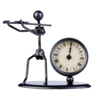 Gewa sculpture with clock flute