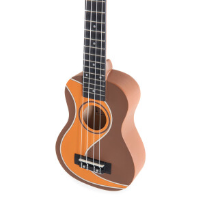 Gewa Soprano Ukulele Manoa W-SO-BR Muddy Roads