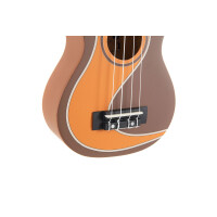 Gewa Soprano Ukulele Manoa W-SO-BR Muddy Roads