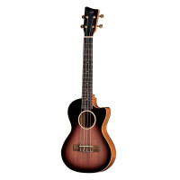 Gewa Tenor Electric Acoustic Ukulele Manoa R-TE-CE-SUN 3-Tone Sunburst