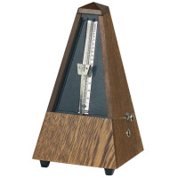 Wittner metronome pyramid shape 818 oak brown. Frosted